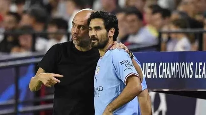 Gundogan là cánh tay nối dài của Guardiola