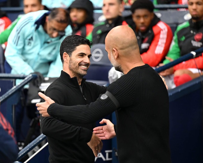 Arteta và Guardiola cũng bị lôi vào vòng xoáy thù địch của hai CLB